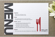 Menu Cards